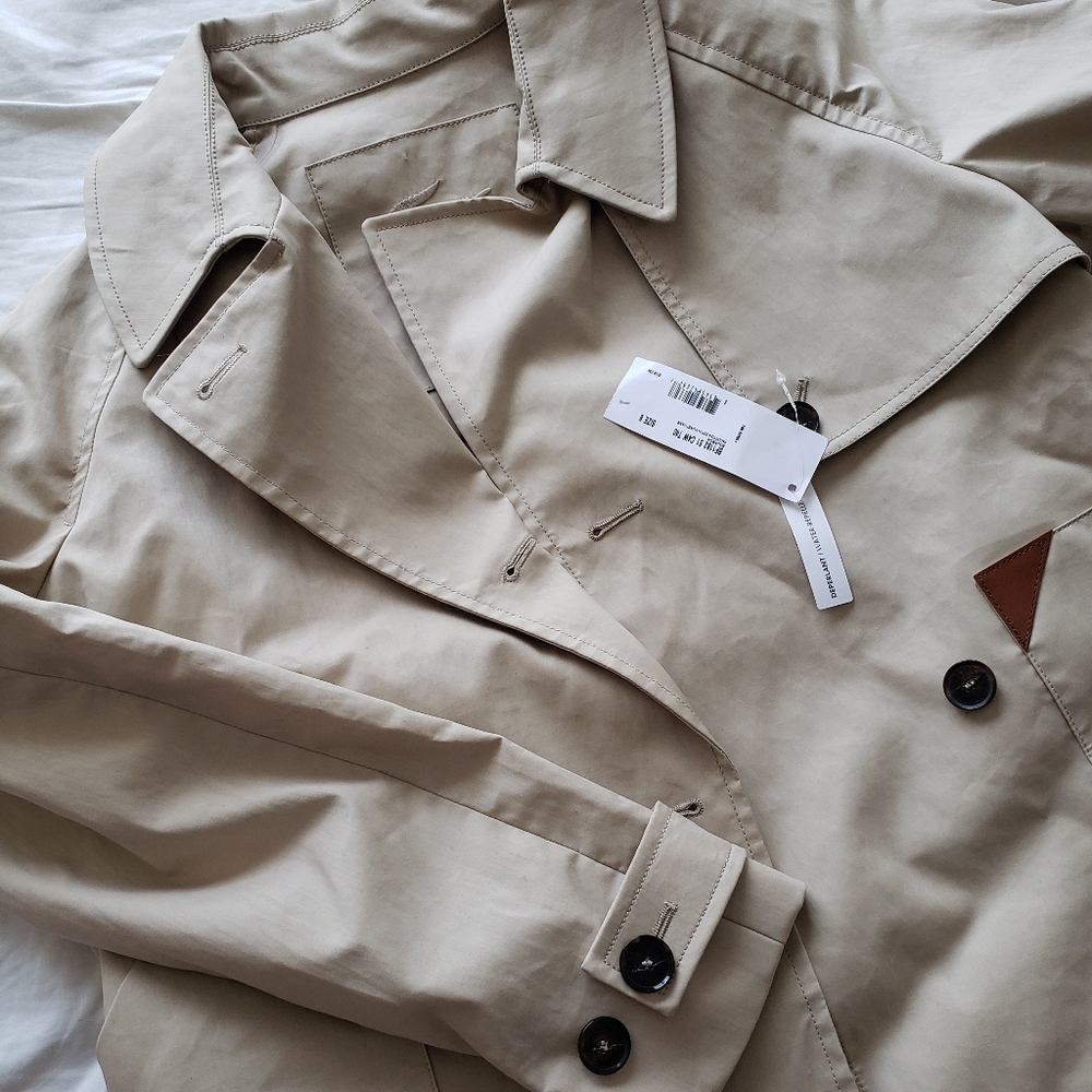 New LACOSTE rain jacket